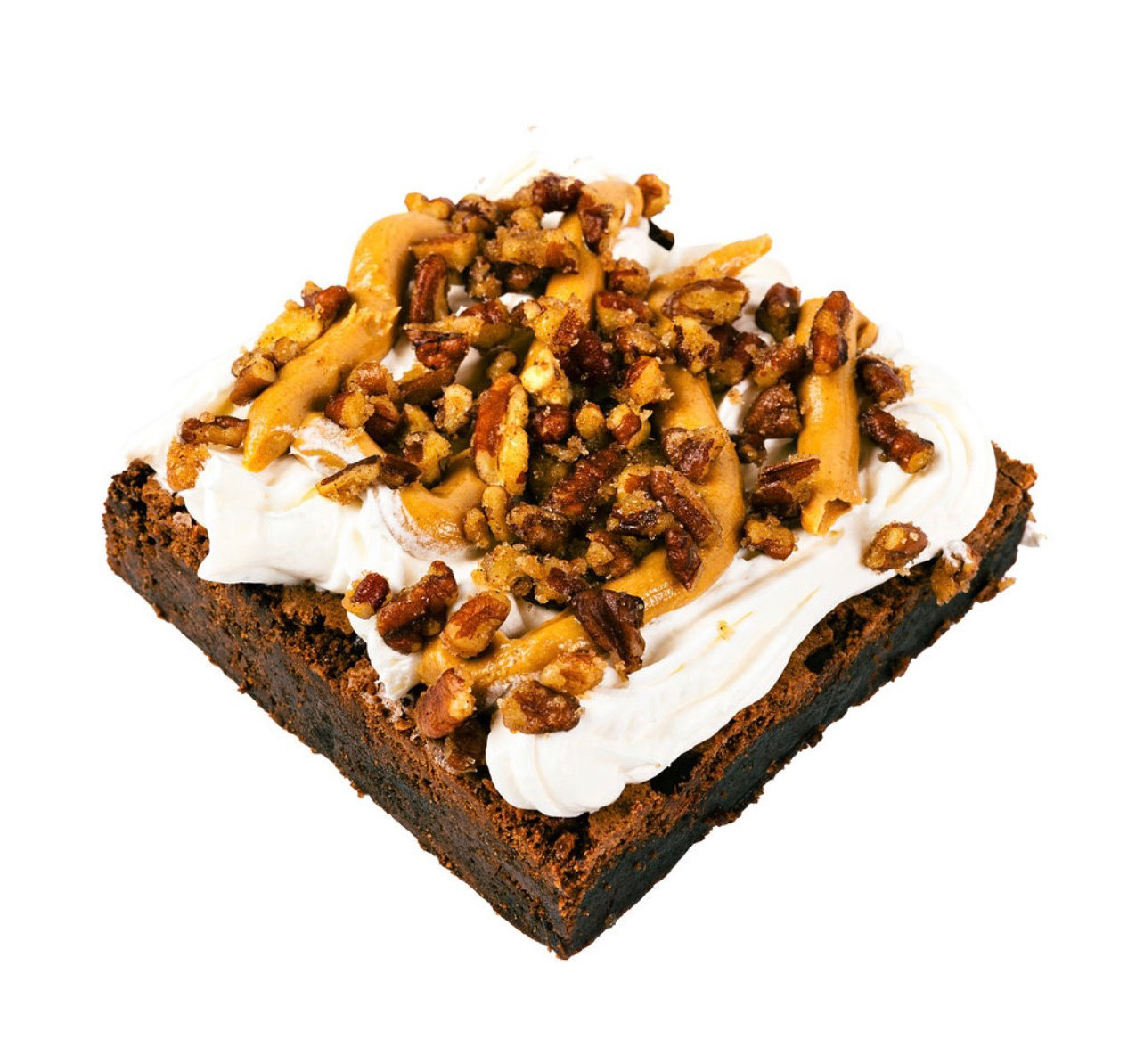 Peanut Butter Praline Brownie