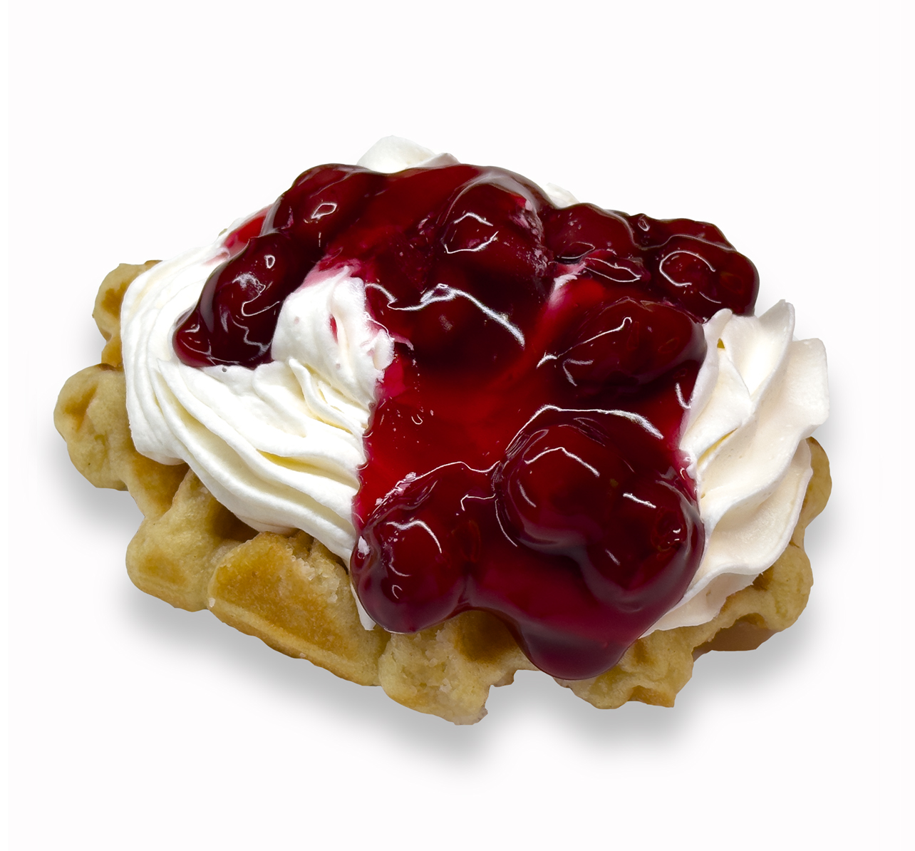 Cherry Belgian Waffles